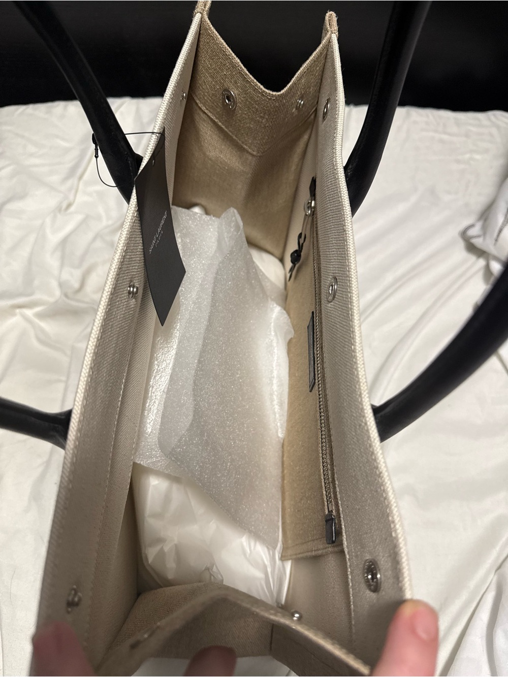 YSL RIVE GAUCHE TOTE - Picture 3 of 4